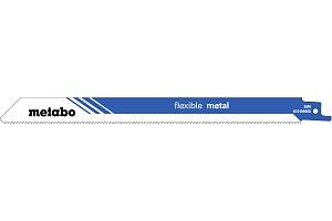100 пилок для сабельных пил, «flexible metal», 225 x 0,9 мм (625492000) Metabo