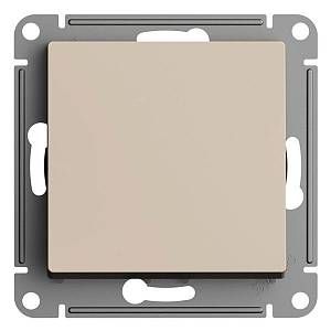 ATN001261 - AtlasDesign 1-клавишный ПЕРЕКЛЮЧАТЕЛЬ, сх.6, 10АХ, мех., ПЕСОЧНЫЙ