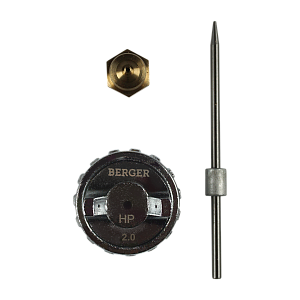 КОМПЛЕКТ СМЕННЫЙ ДЛЯ КРАСКОПУЛЬТА «ГРАУ» HP (сопло+игла+дюза 2.0мм) BERGER BG1373