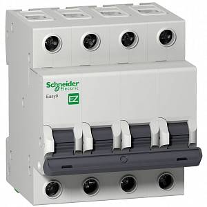 Автоматич-й выкл-ль Schneider EASY 9 4П 20А С 4,5кА 400В EZ9F34420