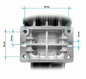 Двигатель алмазного бурения MESSER DM180-1 230мм, 3,2 кВт, 900 об/мин, с PRCD (11-02-181)