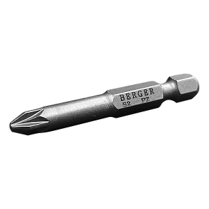 БИТЫ МАГНИТНЫЕ КРЕСТОВЫЕ PZ1 (50 мм, 2 шт., S2) BERGER BG2401 БИТЫ МАГНИТНЫЕ КРЕСТОВЫЕ PZ1 (50 мм, 2 шт., S2) BERGER BG2401