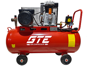 GTE-MR100A300B - Компрессор пневматический 220В 3.0кВт 8атм. 300л/мин. ресивер-100л ременной одноступенчатый GTE - Компрессор поршневой с ременным приводом одноступенчатый 380 В, ресивер 100 л, 300 л/мин. Объем ресивера: 100 л; Скорость холостого хода: 10