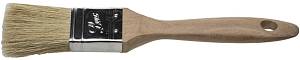 STAYER UNIVERSAL-lux, 25 мм, 1″, светлая натуральная щетина, деревянная ручка, все виды ЛКМ, плоская кисть (01053-025)
