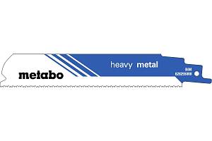 5 пилок для сабельных пил, «heavy metal», 150 x 1,1 мм (628255000) Metabo