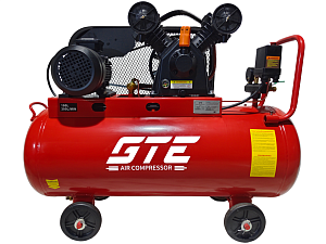 GTE-MR4100300A - Компрессор пневматический 380В 2.2кВт 8атм. 300л/мин. ресивер-100л ременной GTE - Компрессор поршневой с ременным приводом 380 В, ресивер 100 л, 300 л/мин. Объем ресивера: 100 л; Скорость холостого хода: 980 об/мин; Потребляемая мощность: