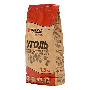 Уголь берёзовый, 1.3 кг Россия Camping Palisad Уголь берёзовый, 1.3 кг Россия Camping Palisad