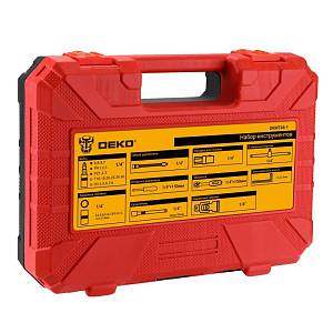 Набор инструментов для авто в кейсе DEKO DKMT46-1 083-2006