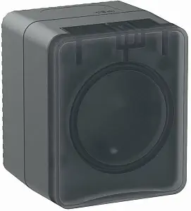 ATN544045 AtlasDesign Profi54 Розетка с заземл. со шторками 16А 250B, АНТРАЦИТ ATN544045 AtlasDesign Profi54 Розетка с заземл. со шторками 16А 250B, АНТРАЦИТ