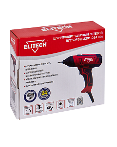 Винтоверт ELITECH ВУ 250РЭ (E2201.014.00) Винтоверт ELITECH ВУ 250РЭ (E2201.014.00)