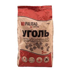 Уголь берёзовый, 5 кг Россия Camping Palisad Уголь берёзовый, 5 кг Россия Camping Palisad