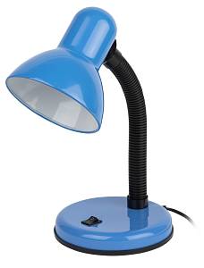 Настольный светильник ЭРА N-120-E27-40W-BU синий