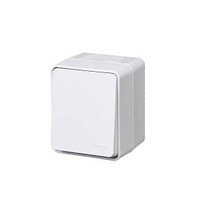 ATN540111 AtlasDesign Profi54 Выключатель 1-клавишный о/п 10АХ, БЕЛЫЙ