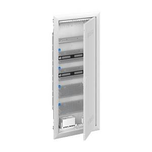 Шкаф мультимедиа (без розетки) ABB UK640MVB с дверью с вентиляционными отверстиями в 4 ряда и с DIN-рейкой 2CPX031456R9999