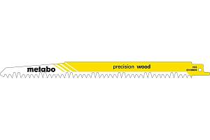 5 пилок для сабельных пил, серия «precision wood», 240 x 1,5 мм (631488000) Metabo