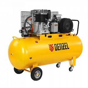 Компрессор воздушный рем. привод BCV 5500-T/270, 5,5 кВт, 270 литров, 850 л/мин Denzel