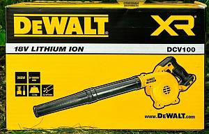 Воздуходувка аккумуляторная DeWalt DCV100 (поставляется без аккумуляторов и без зарядного устройства) Воздуходувка аккумуляторная DeWalt DCV100 (поставляется без аккумуляторов и без зарядного устройства)