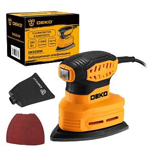 Вибрационная шлифмашина DEKO DKS200W 083-1200 Вибрационная шлифмашина DEKO DKS200W 083-1200