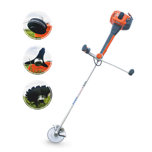Подрезчик VILLARTEC СВ532P Триммерная головка, Диск 3 z, Пильный диск +кожух, лямка двухплечевая