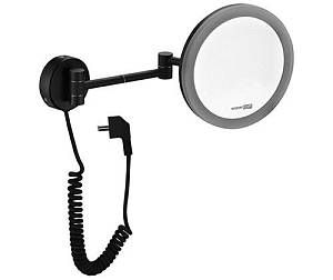 K-1004BLACK Зеркало с LED-подсветкой, 3-х кратным увеличением K-1004BLACK Зеркало с LED-подсветкой, 3-х кратным увеличением