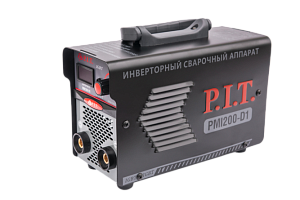 Сварочный инвертор PMI200-D1 IGBT (200 А,ПВ-60,1,6-3.2 мм,4квт, от пониж.тока 170,гор старт) P.I.T.