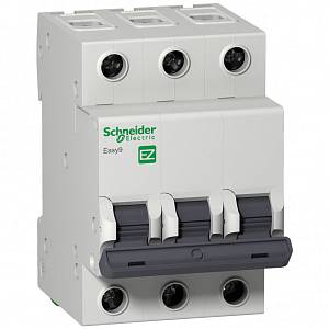 Автоматич-й выкл-ль Schneider EASY 9 3П 50А С 4,5кА 400В EZ9F34350